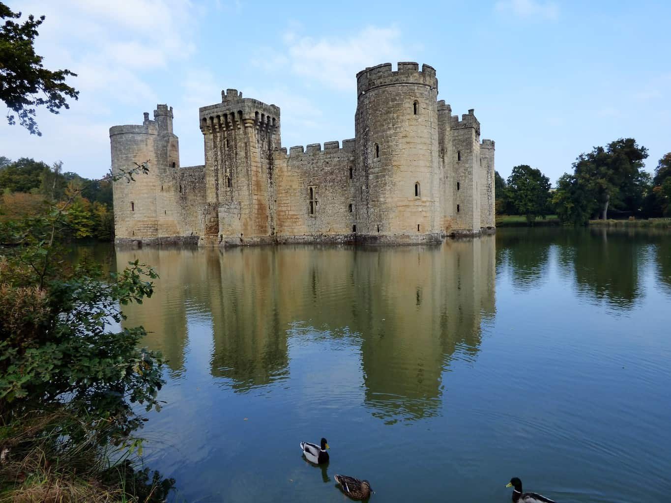 Bodiam Castle in East Sussex - Luxurious Nomad ~ Ms Bella St John