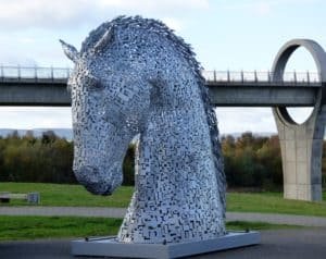 The Falkirk Wheel and Charcoal Pizza..?