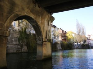 Cruising along the River Ljubljanica